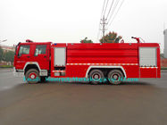 10 Wheelers Bezpieczeństwo Fire Brigade Truck Fire Engine Vehicles 3 Axle LHD / RHD Steering