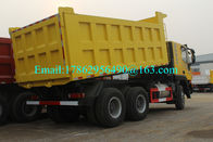 10 Wheeler 6x4 Yellow Heavy Duty Truck do rozwiązania projektu drogowego ZZ3257N3847A