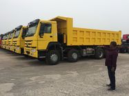 12 Koła Howo 8x4 Dump Truck, Budowa Dump Truck Euro 2 Emission Standard