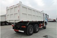 16m3 6x4 White Heavy Duty Truck Dziesięcioliniowy hydrauliczny przedni podnośnik typu