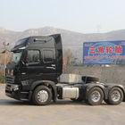 HW76 Cab Howo Sinotruk 6x4 Tractor Truck, 371HP Diesel Tractor Truck Trwały