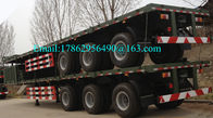 Trzy ciężarówki z naczepą Alxes 40ft o dużej ładowności Ciężarówka z podwoziem o ładowności 28 ton