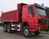 ZZ3257N3647A 25 Ton Ciężarówka Wywrotka / Sinotruk Howo Dump Truck Opcjonalny Kolor