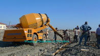 Mobilna hydrauliczna mieszarka do betonu, Cement Mixer Vehicle 20 Circles Per Min