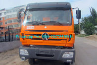 Pomarańczowy BEIBEN North Benz Dump Truck, 12 Wheeler 8x4 Wywrotka Truck NG80B