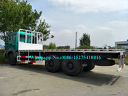 Ciężka ciężarówka z platformą Ciężka ciężarówka z ładunkiem 10 Wheeler dla DR CONGO Wysoka wydajność
