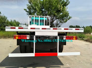 Ciężka ciężarówka z platformą Ciężka ciężarówka z ładunkiem 10 Wheeler dla DR CONGO Wysoka wydajność