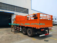 Pomarańczowy ciężki ładunek 2642 420hp 6x6 z oponą FAST Gearbox 12.00R24