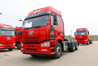 Czerwony kolor JH6 10 Wheels 6x4 Tractor Trailer Truck z FAW Single Reduction 457 Axle
