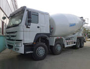 Low Noise 12m3 Concrete Construction Equipment 371hp 8 * 4 / Cement Mixer Truck