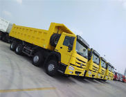 Żółty kolor SINOTRUK 6x4 Euro 2 Heavy Duty Truck ze zbiornikiem paliwa 400L