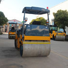 Podwójny bęben wibracyjny 6 ton Mini walec drogowy / maszyny budowlane do budowy dróg