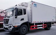 Diesel Fuel Type Chłodnia Kontener ciężki Ciężarówka Cargo 4x2 Maksymalna prędkość 96km / H