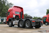 Sinotruk Howo 6x4 Ciągnikowa ciężarówka 371 KM Euro 2 Olej napędowy Typ paliwa