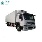 Ciężarówka chłodnia Kontener Ciężarówka do przewozu ładunków 6x4 Olej napędowy Typ Maksymalna prędkość 96 km / h