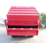 Ciężarówka do zbiórki odpadów Red Howo, 6-19 Ciężarówka kompaktor śmieci