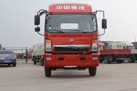 Elegancka lekka ciężarówka Howo 4x2 5 ton Pojemność Czerwony kolor Euro 2 Wysokie bezpieczeństwo