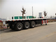 Ciężarówka 40FT Flatbed Truck 500mm Heavy Duty Semi Trailers