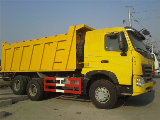 Big Yellow Dump Truck, 6x4 Sztywne wywrotki używane w górnictwie ZZ3257N3847A