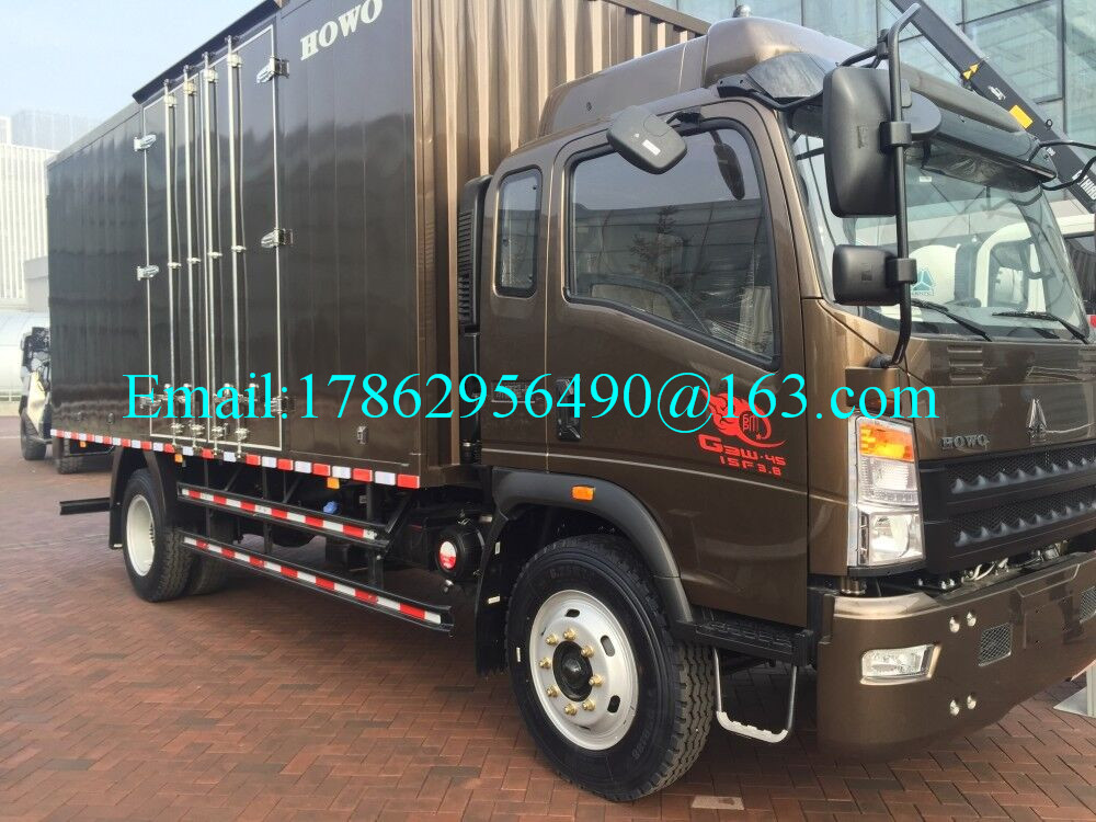 266hp HOWO Euro II Heavy Cargo Truck 4x2 do transportu drogowego ZZ1167M5011W