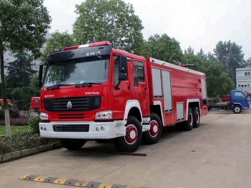 24 Ton 8x4 Water Foam Truck strażacki, Heavy Rescue Fire Truck D10 Series Engine