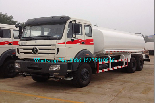 NG80B V3 6X4 20000L Samochód ciężarowy cysterna do transportu wody 10 Wheelers NG80B 2638