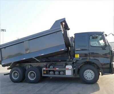 SINOTRUK Euro II Heavy Duty Truck 6x4 U Kształt Cargo Body 18m3 Pojemność