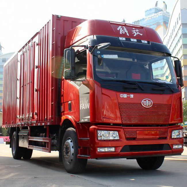 FAW J6L 1-10 Ton Ciężki samochód ciężarowy Olej napędowy Euro 3 High Speed ​​48-65 km / H