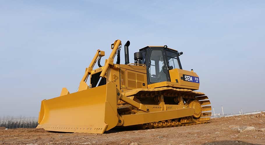 CCC Heavy Earth Moving Machinery SEM 816 Bulldozer Z WeiChai Egine I Żółty Kolor