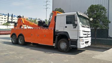 Odzyskiwanie pomostu drogowego o mocy 371 KM 60 ton Wrecker Truck LHD RHD Rodzaj jazdy