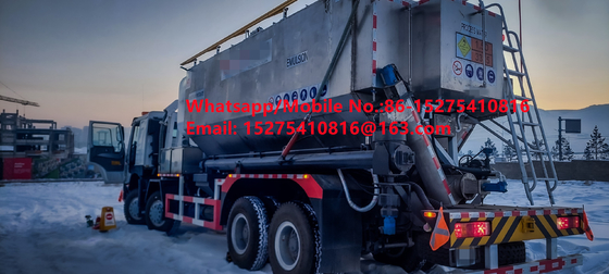 Gorąca sprzedaż 15Ton 20Ton ciężki amonu ropy naftowej materiały wybuchowe ciężarówki bulk MMU MEMU dla Mongolii DR KONGO PERU Ghana Mining Blasting