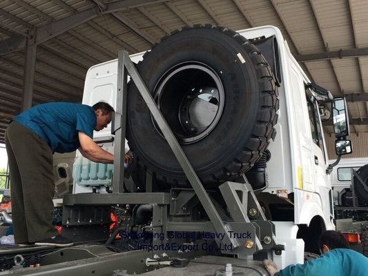 Sinotruk HOWO Nowy / używany 371HP Euro 2 6X4 Rhd Prawy napęd Pociąg ciężarowy Przyczepa głowa ciągnik