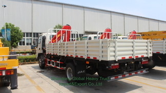 China Brand Factory Heavy Duty Boom Truck Mounted Mobile Crane