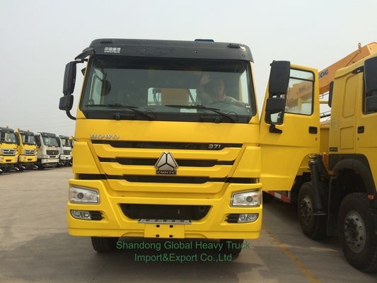 Nowy 6X4 HOWO Flatbed Truck Montowany żuraw Teleskopiczny wózek