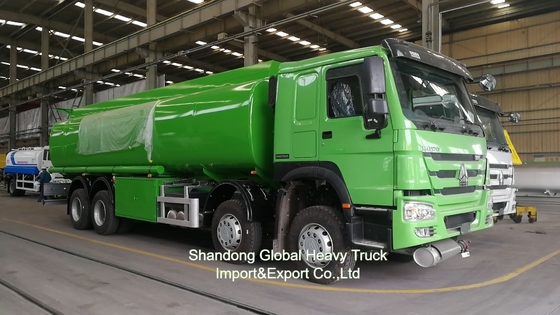 Sinotruk HOWO 8*4 Cisterna paliwowa 12 kół Cisterna olejowa 30000L Cisterna do dystrybucji
