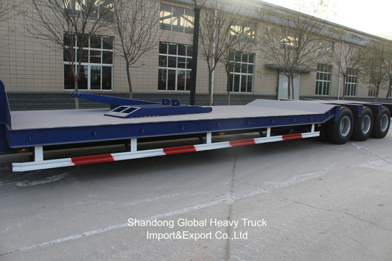 Podwozie 60 ton 3 osi 2 osi Lowboy Lowbed Lowbed Semi-trailery