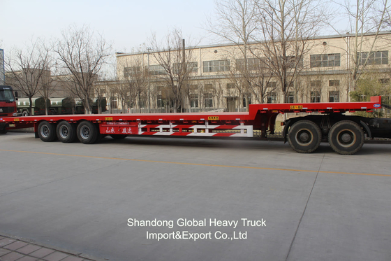 Podwozie 60 ton 3 osi 2 osi Lowboy Lowbed Lowbed Semi-trailery