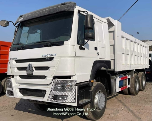 Po prawej lewicy napęd ciężarówki Sinotruck 15 25 35 Ton HOWO 371HP 375HP 400HP 6X4 8X4 używane