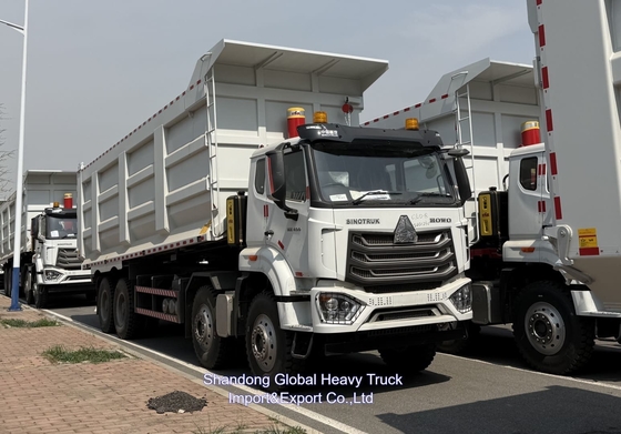 Chiński Sinotruck Howo 400hp Tipper 8x4 Mini 60 Ton Canter nowy dump truck