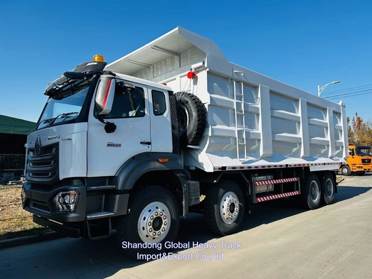 Sinotruck Howo 50tonowe ciężarówki 8x4 375hp Euro2 ciężkie nowe i używane ciężarówki