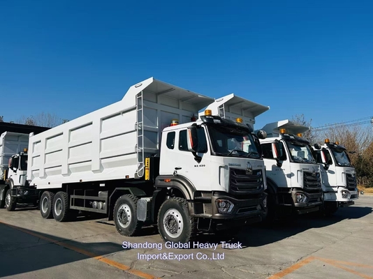 Sinotruck Howo 50tonowe ciężarówki 8x4 375hp Euro2 ciężkie nowe i używane ciężarówki