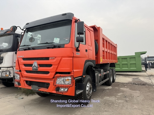 Chiński Sinotruck Howo 371 używany tipper 6x4 30 Ton Canter używany dump truck