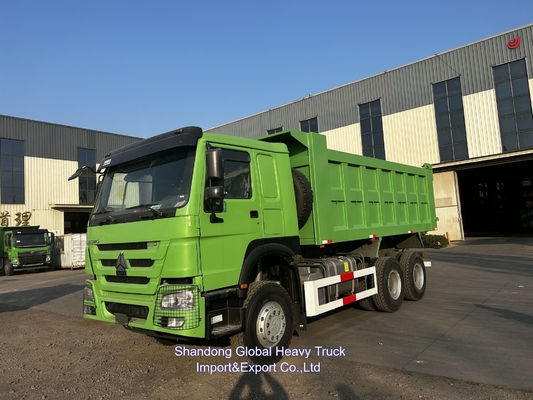 Chiński Sinotruck Howo 371 używany tipper 6x4 30 Ton Canter używany dump truck