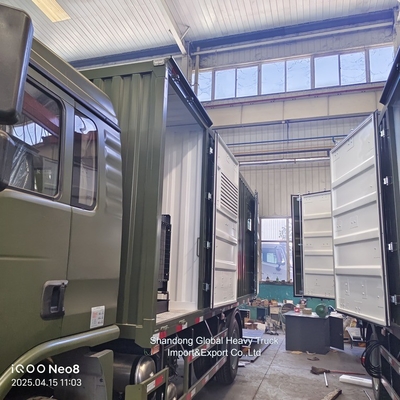 China Sinotruk HOWO 4X2 6X4 Ciężki wózek do przewozów zamrażalnik chłodzący