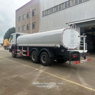 Sinotruk 6X4 20 ton Samochód wodny, zbiornik wody, wózek z wodą pitną, wózek ze świeżym mlekiem