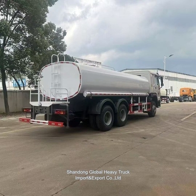 Sinotruk 6X4 20 ton Samochód wodny, zbiornik wody, wózek z wodą pitną, wózek ze świeżym mlekiem