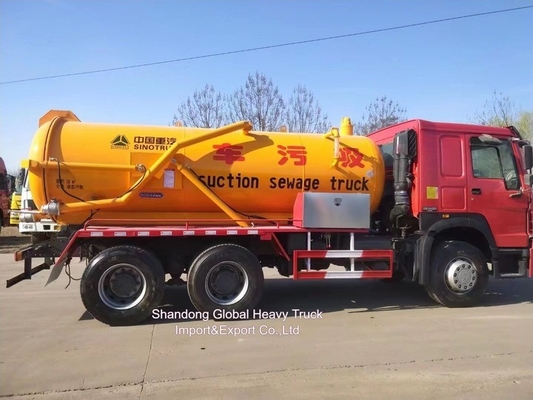 Dongfeng 6*4 w wysokim stanie 290KM Wysysacz ścieków pod próżnią