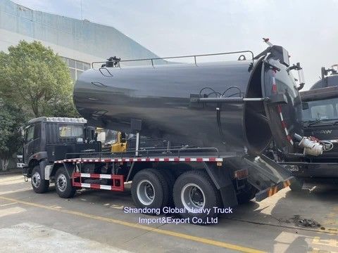 FAW 6X4 napęd pompy wysokiego ciśnienia 20000L pojemność ścieków wysysacz do efektywnego czyszczenia kanałów