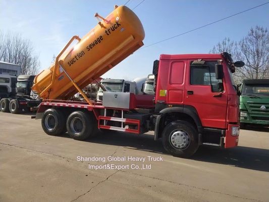 Dongfeng 6X4 18cbm aspirator ściekowy z 8m rurą ściekową i 6x4 kołem napędowym