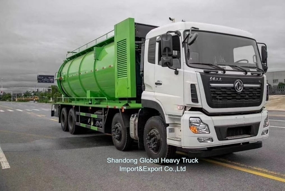 Ceny fabryczne 8*4 380hp Ciężarówka do odsysania ścieków Dongfeng Podwozie 18000L Zbiornik